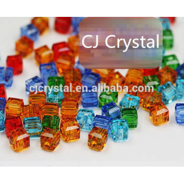 Wholesale square glass beads